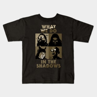 Vintage what we do in the shadows Kids T-Shirt